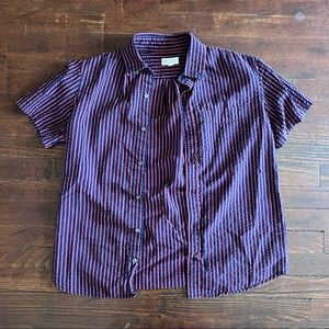 Striped Button Down Shirt